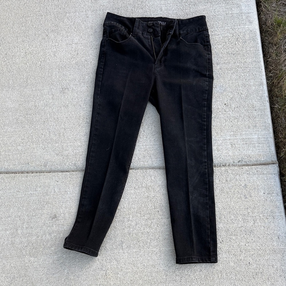 Chic Black Skinny Jeans for Women